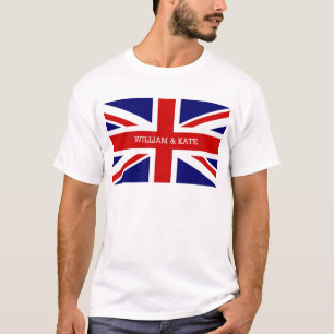 T-shirt William & Catherine o casamento real