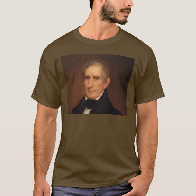 T-shirt William Henry Harrison (Frente)