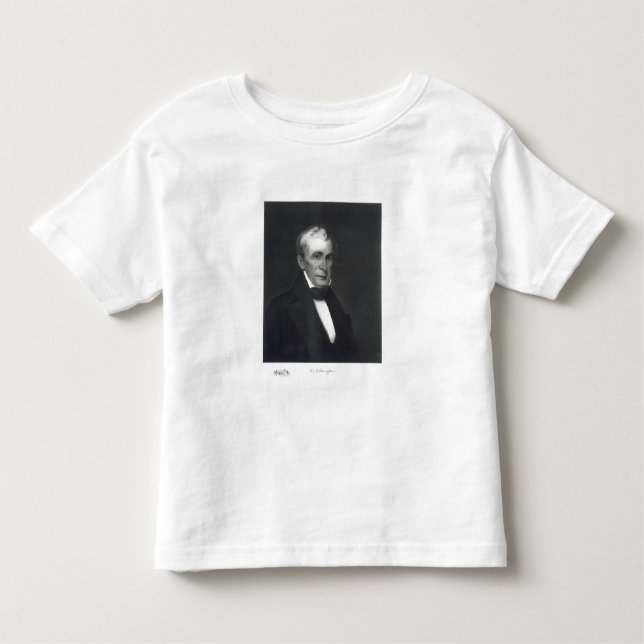 T-shirt William Henry Harrison, 9o presidente da união (Frente)