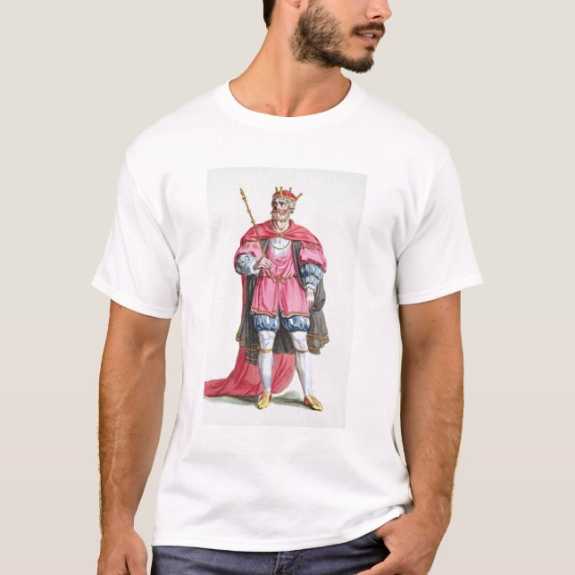T-shirt William o conquistador (1027-87), 'do DES de (Frente)
