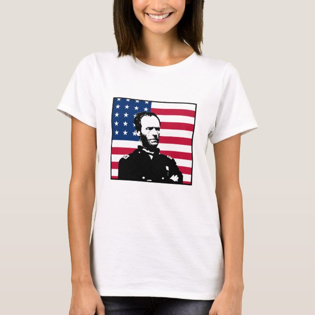 T-shirt William Tecumseh Sherman (Frente)