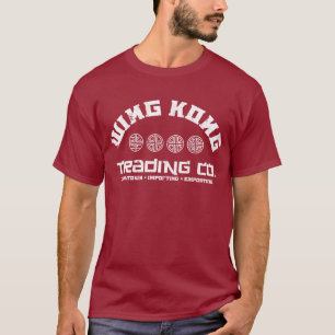 T-shirt wing kong trading co. grande problema na pequena c