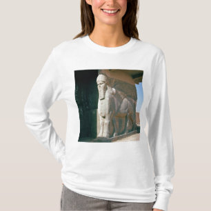 T-shirt Winged humano-dirigiu o touro, período