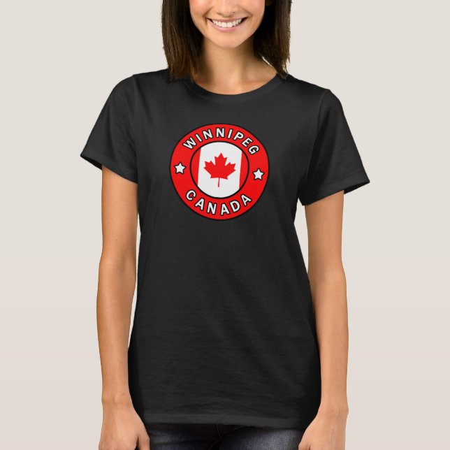 T-shirt Winnipeg Canadá (Frente)
