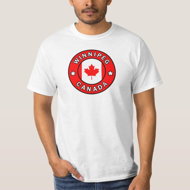T-shirt Winnipeg Canadá (Frente)