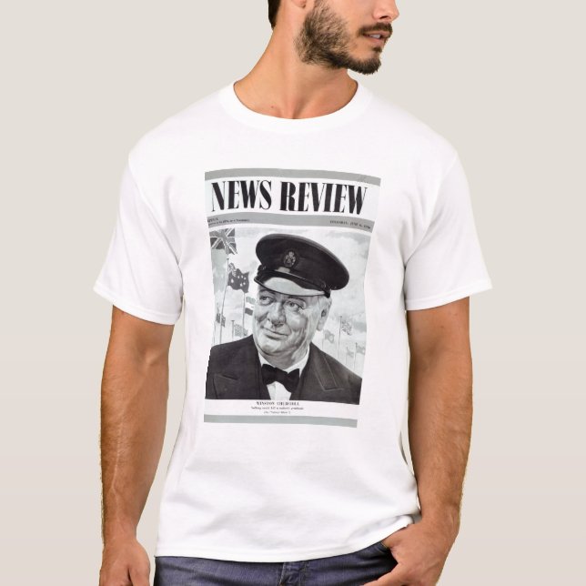 T-shirt Winston Churchill (Frente)