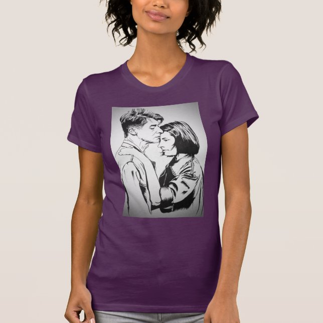 T-shirt Winston e Julia são o morto (Frente)