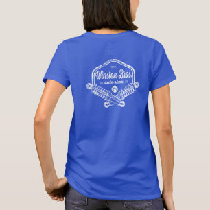 T-shirt Winston oficial Bros. Auto loja - Shelly
