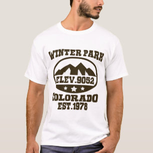 T-SHIRT WINTER PARK COLORADO EST.1978