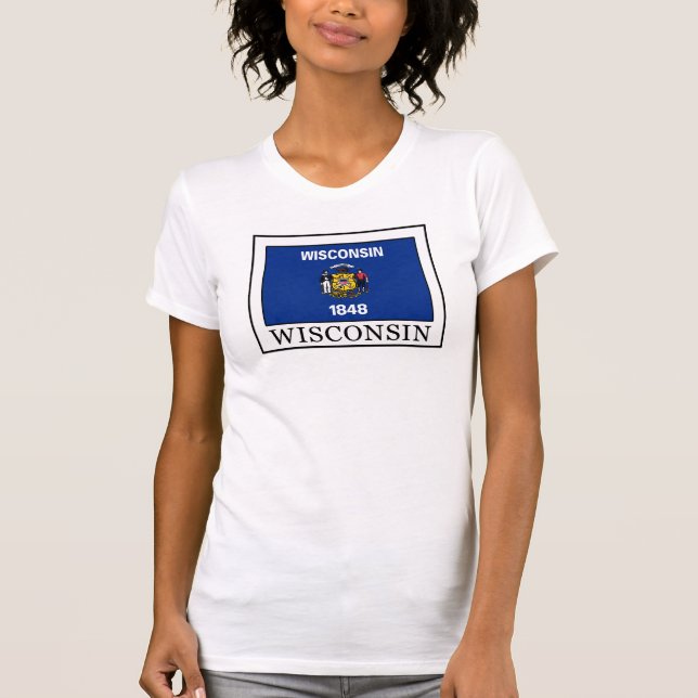 T-shirt Wisconsin (Frente)