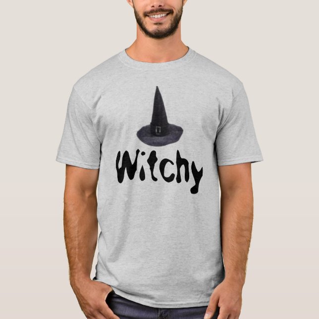 T-shirt Witchy - personalizado (Frente)