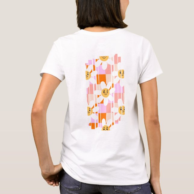 T-Shirt with flowers (Verso)