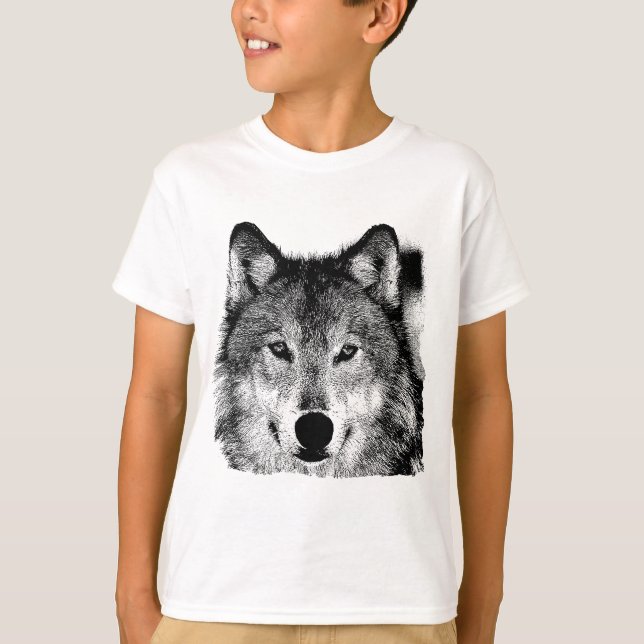 T-shirt Wolf Eyes (Frente)
