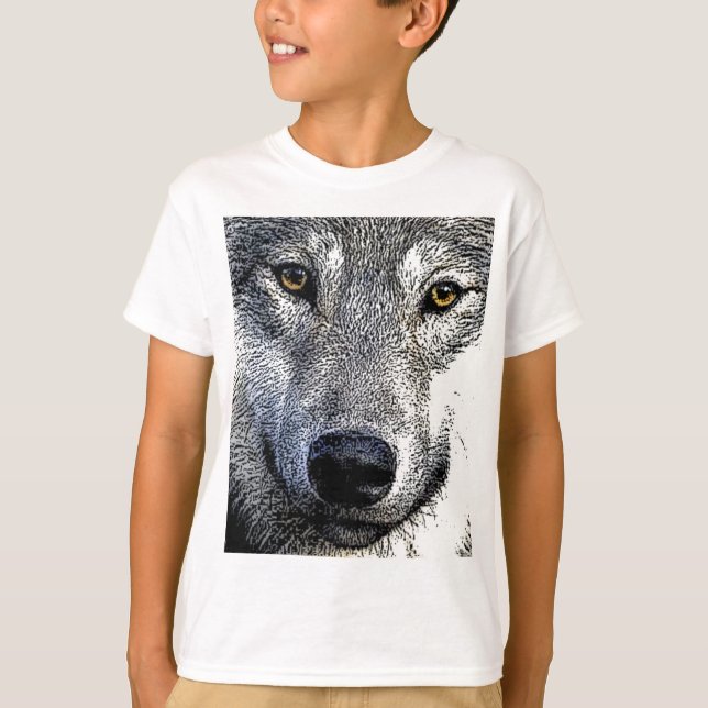 T-shirt Wolf Eyes (Frente)