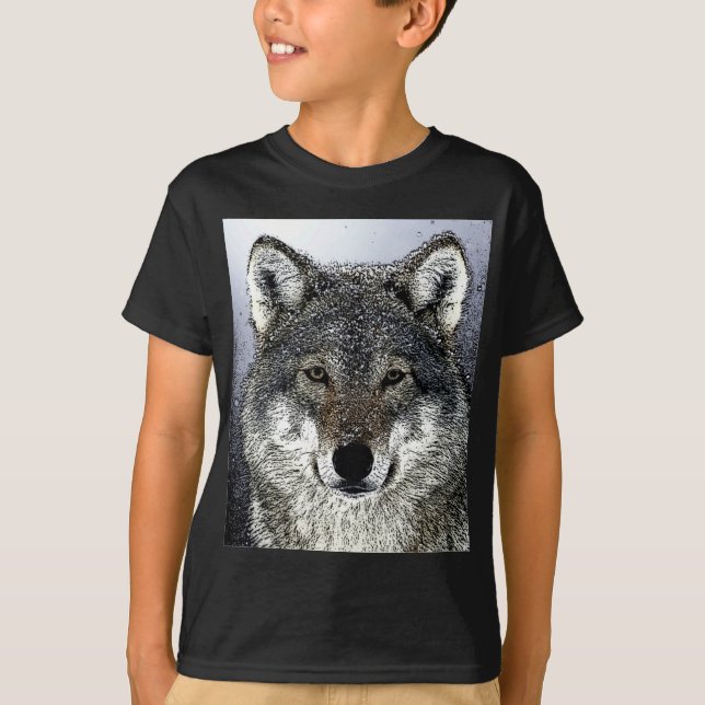 T-shirt Wolf Eyes (Frente)