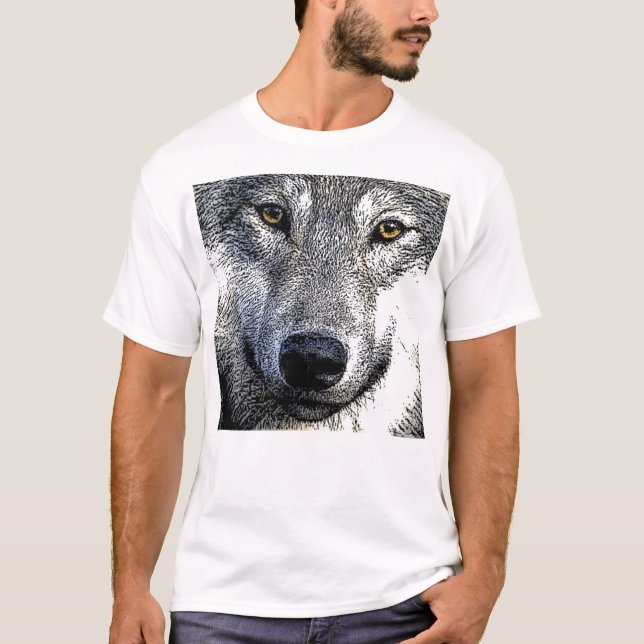T-shirt Wolf Eyes (Frente)