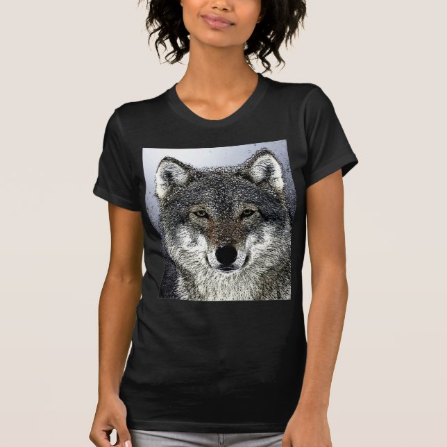 T-shirt Wolf Eyes (Frente)
