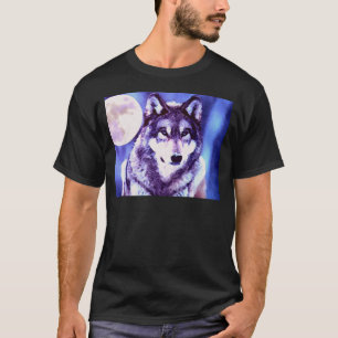 T-shirt Wolf Look - Lobo Solitário