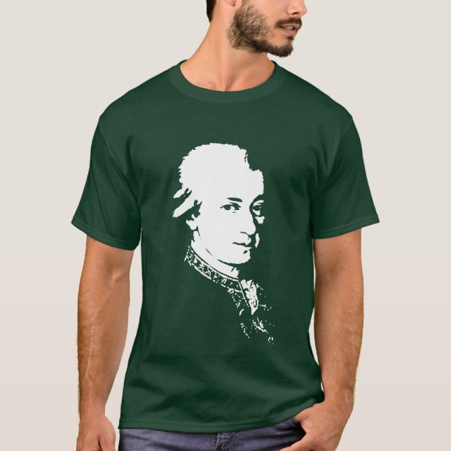 T-shirt Wolfgang Amadeus Mozart (Frente)