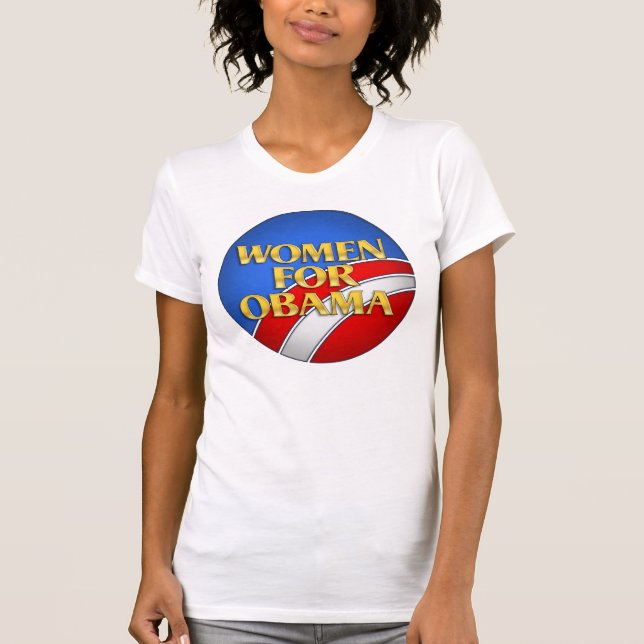 T-shirt Women4Obama (Frente)