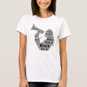 T-Shirt Women Acordar Up Fala