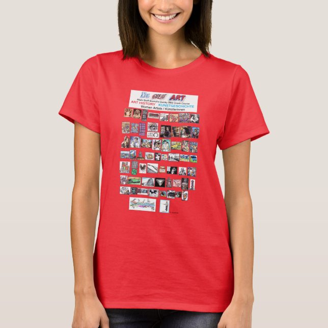 T-Shirt Women Art History Complete (Frente)
