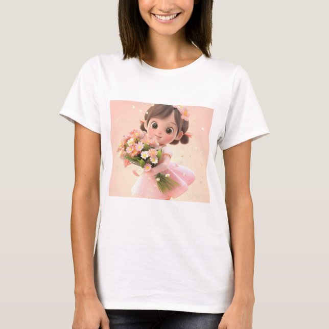 T-Shirt Women barbie_doll design clássico (Frente)