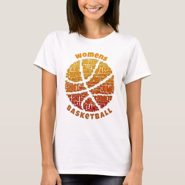 T-Shirt Womens Basquete (Frente)
