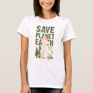 T-shirt Wonder Woman Save Planet Earth