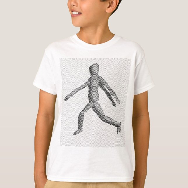 T-shirt Wooden Human Mannequin (Frente)