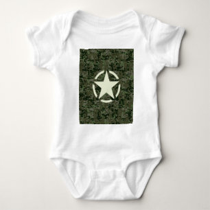 T-shirt Woodland Digital Stencil