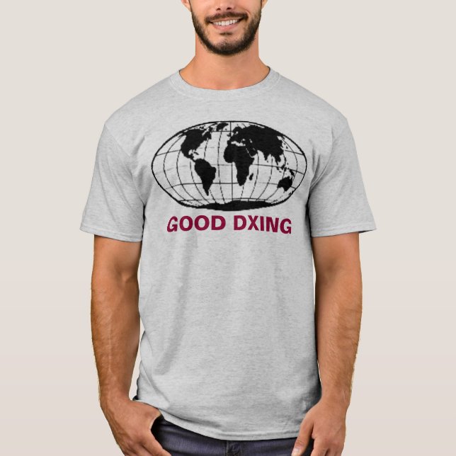 T-shirt world1, BOM DXING (Frente)