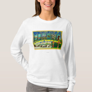 T-shirt Wrangell, Alaska - grandes cenas da letra