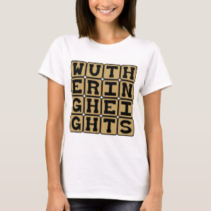 T-shirt Wuthering Heights, Emily Bronte Novel