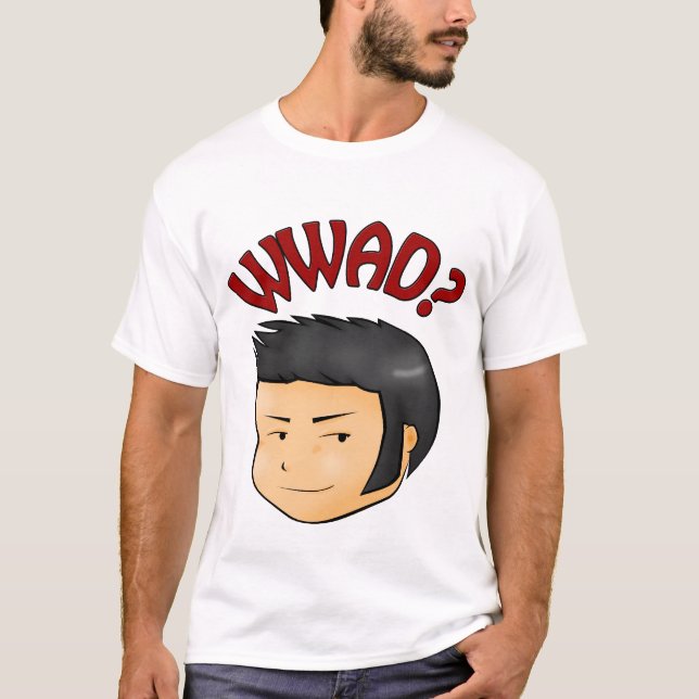 T-shirt WWAD? T de Aaron Barrett (Frente)