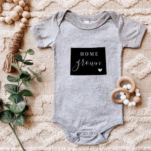 T-shirt Wyoming Home Grown State Tee