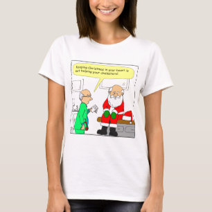 T-shirt x15 natal em seu desenho cardíaco