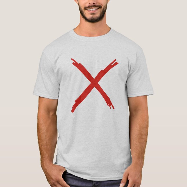T-shirt X marca o ponto (Frente)