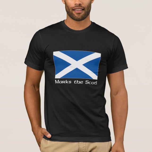 T-shirt X marcas o Scot - preto (Frente)