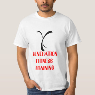 T-shirt x, TREINAMENTO da MALHAÇÃO da GERAÇÃO