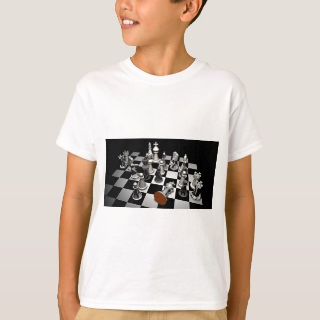 T-shirt Xadrez (Frente)