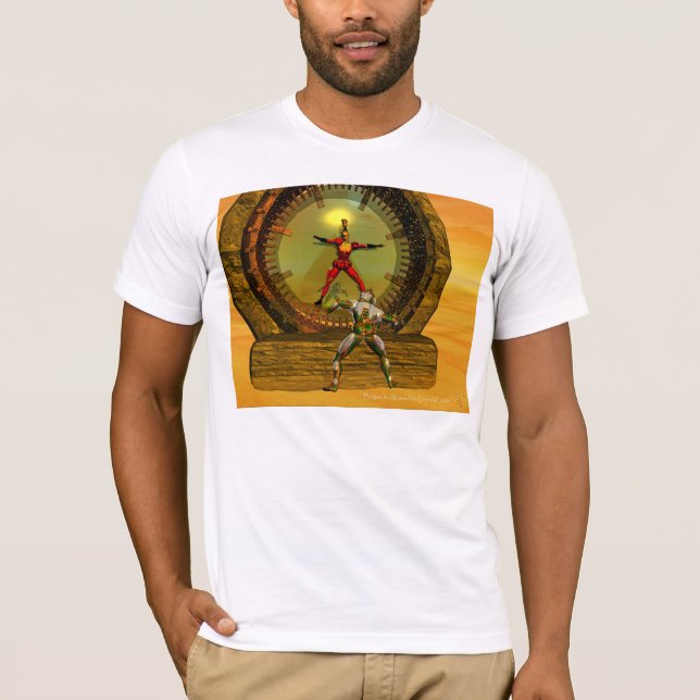 T-SHIRT XENIA ENCONTRA O TITAN (Frente)