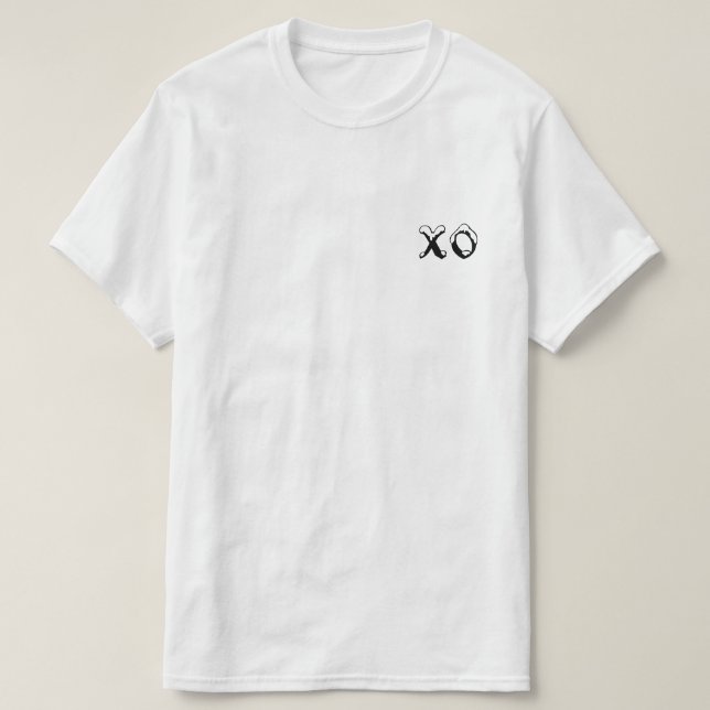 T-shirt XO (Frente do Design)
