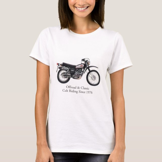 T-shirt XT 500 Offroad & clássico (Frente)