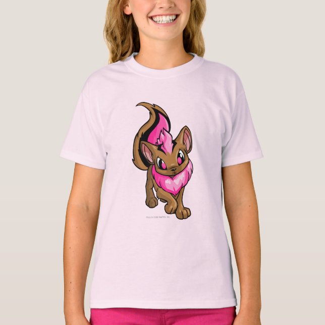 T-shirt Xweetok Rosa (Frente)