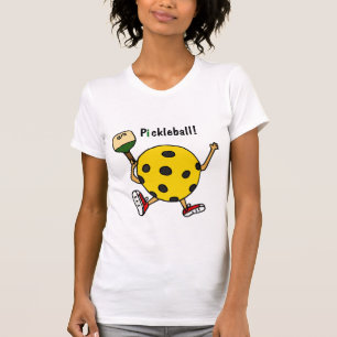 T-shirt XX- caráter engraçado de Pickleball
