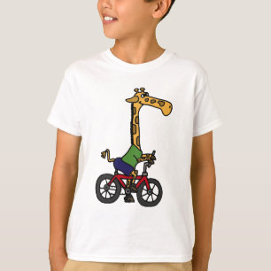 T-shirt XX- desenhos animados engraçados da bicicleta da