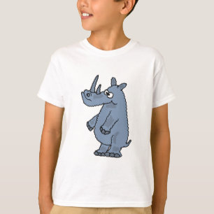 T-shirt XX- desenhos animados Funky do rinoceronte