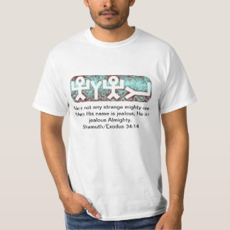 T-shirt Yahuah é omnipotente