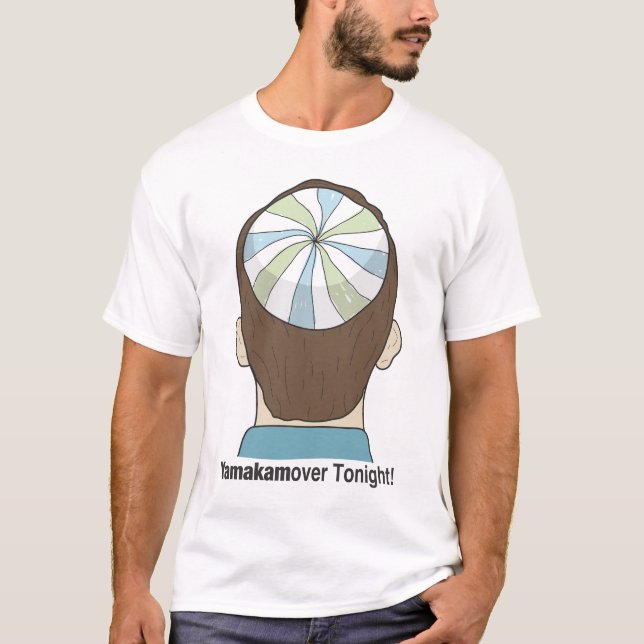 T-shirt Yamakamover hoje à noite (Frente)